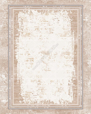 Ковер российский 20204-21076 Порто (PP Heatset Высокоплотный, бежевый, кремовый)