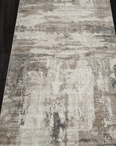 Ковер российский F156 TORNADO (Фризе, бежевый, серый)