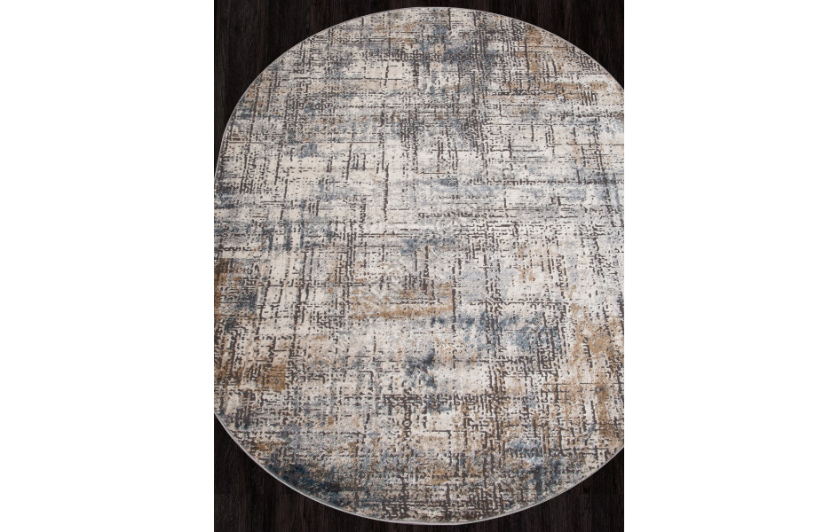 Ковер D871 - BEIGE 2 - Овал - коллекция SERENITY